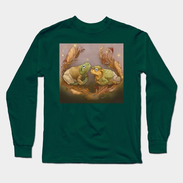 Frog and Toad are Lovers Long Sleeve T-Shirt by Sierra Snipes Studio